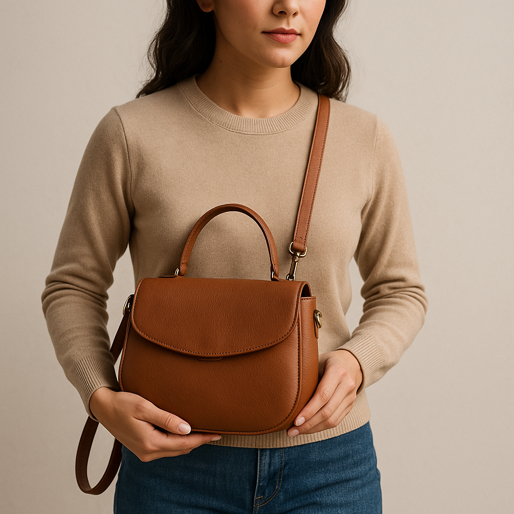 Luna Soft Leather Satchel