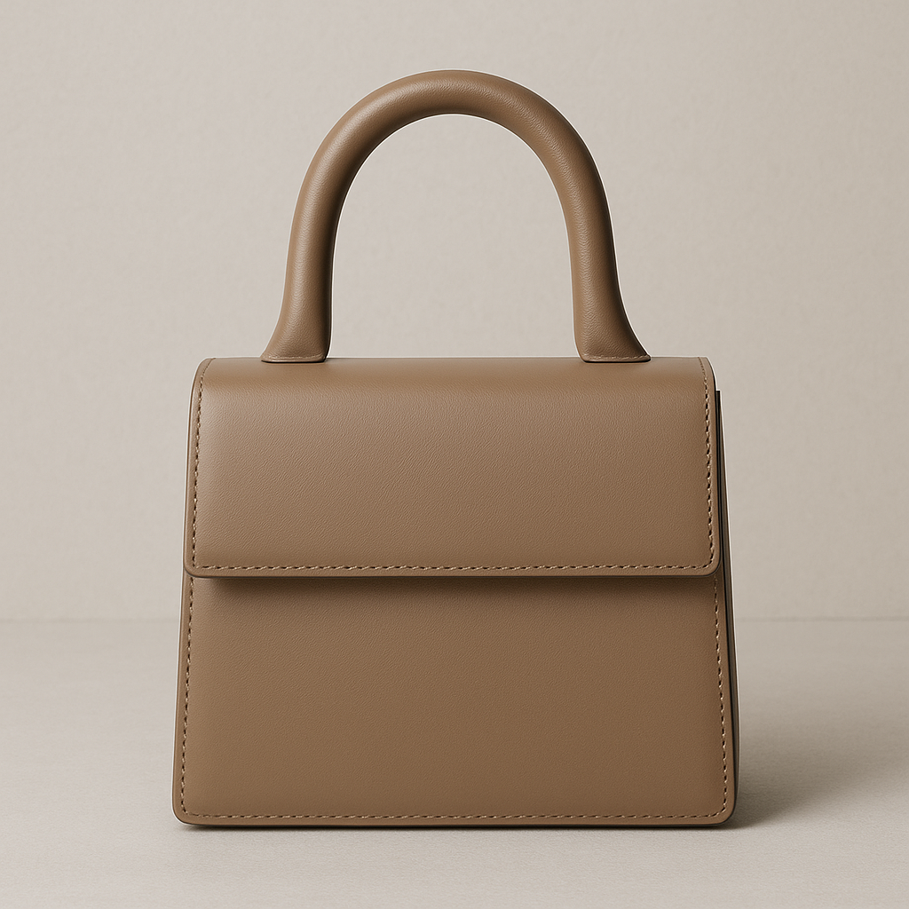 Rhea Boxy Leather Handbag
