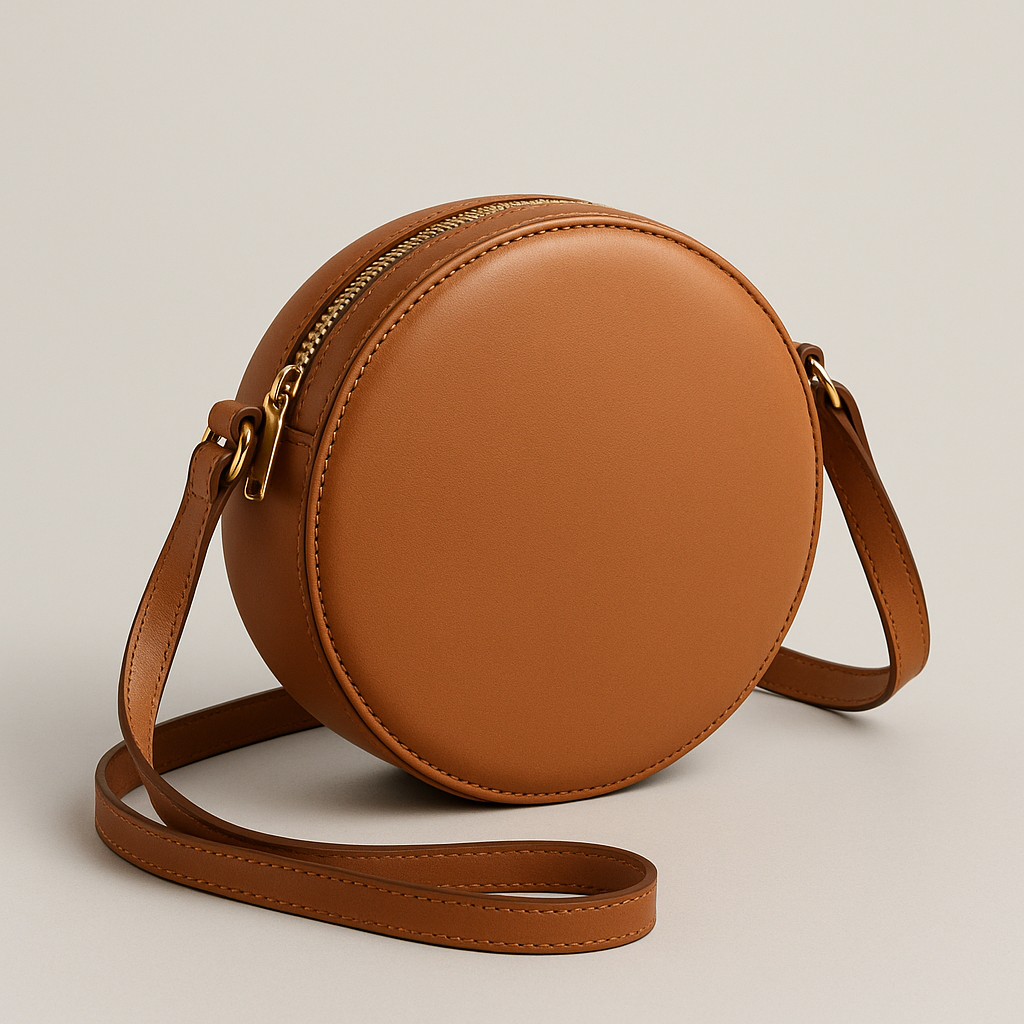 Nova Circle Leather Crossbody