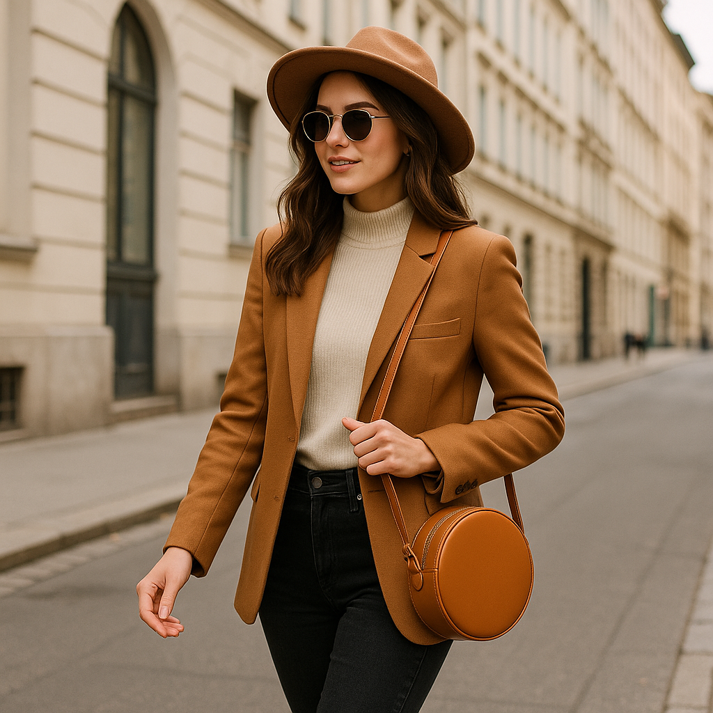 Nova Circle Leather Crossbody