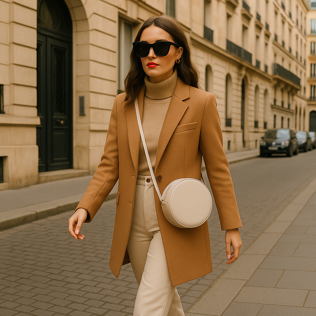 Nova Circle Leather Crossbody