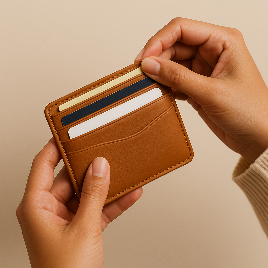 Sienna Leather Card Wallet