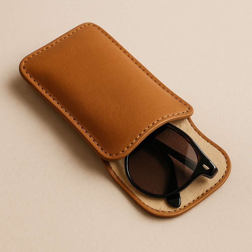 Calla Sunglasses Leather Sleeve