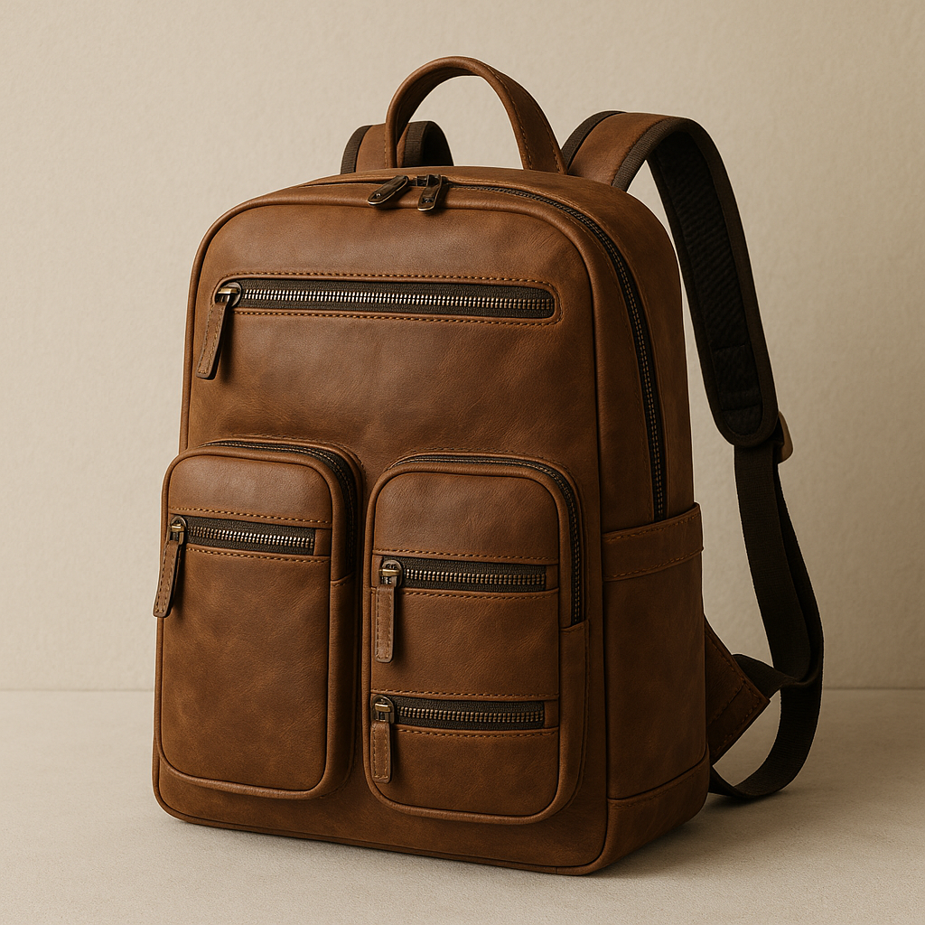 Kai Utility Leather Backpack